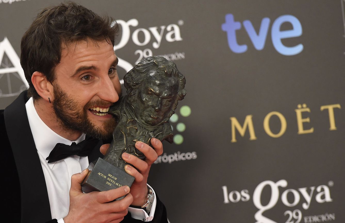 El actor Dani Rovira, maestro de ceremonias en los premios Goya 2015. (Gtres)