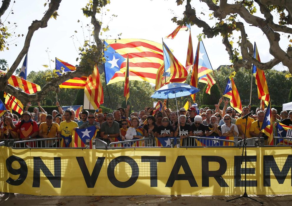 Foto: Manifestación a favor de la independencia en Barcelona (Reuters)