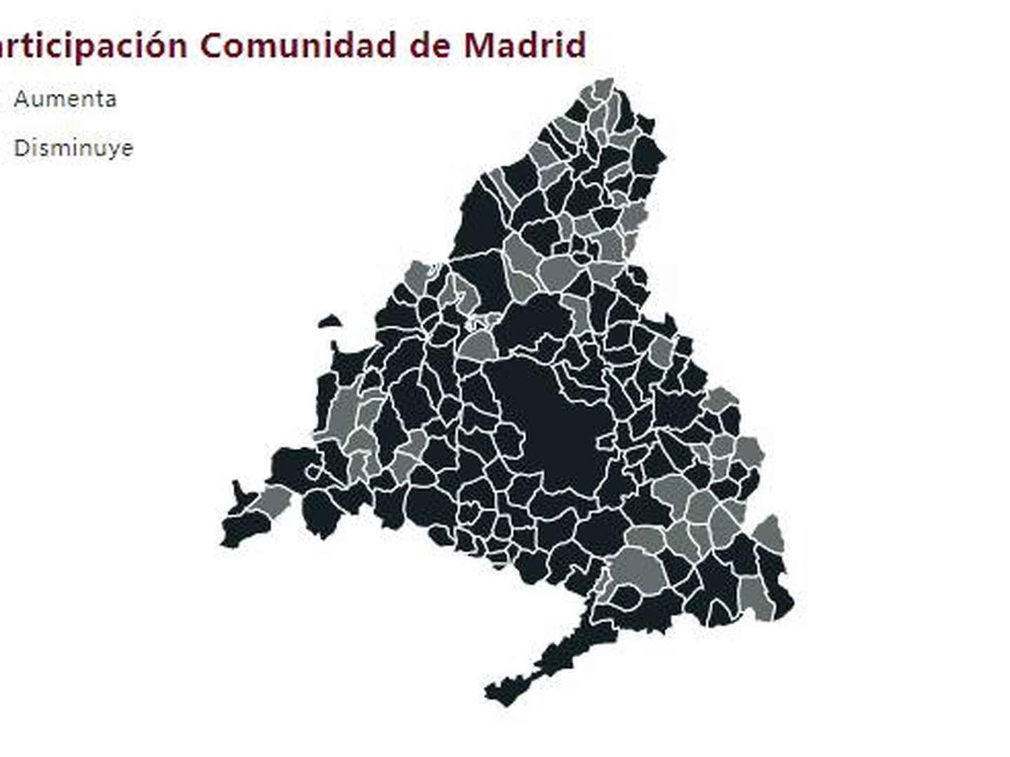 Participación en la Comunidad de Madrid a las 13 horas.