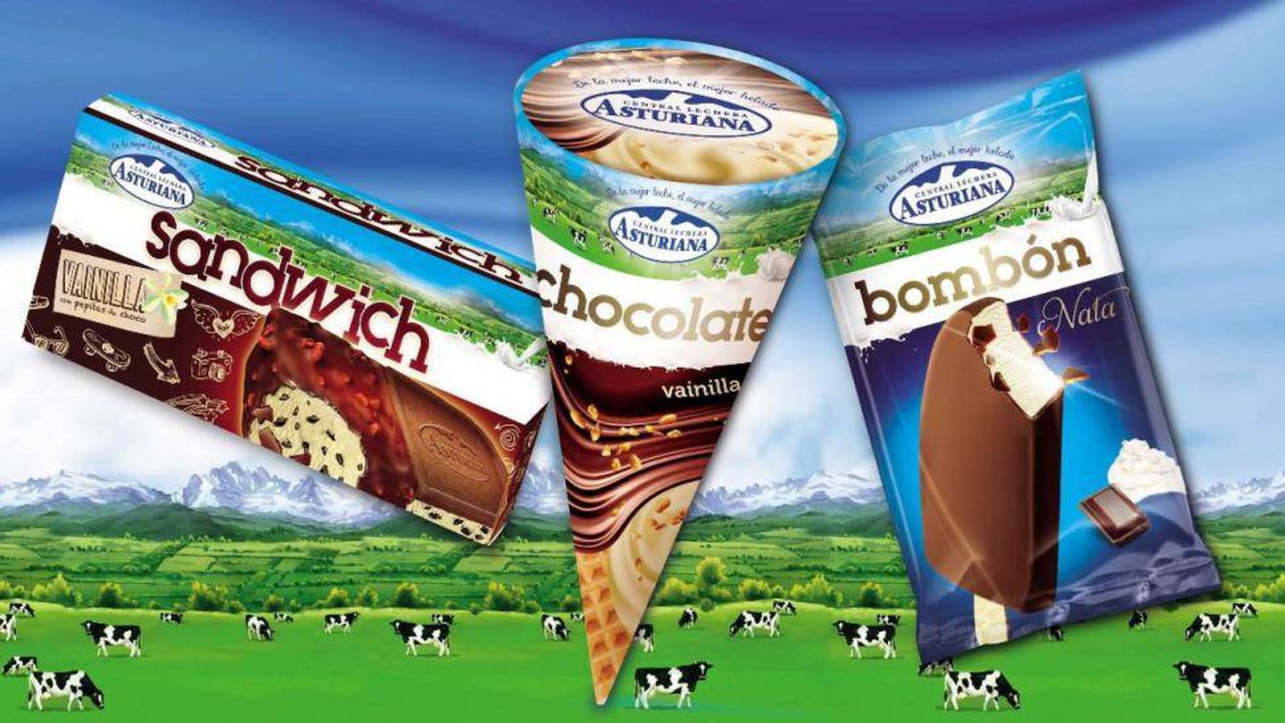 Ice Cream Factory Comaker se alió con Central Lechera Asturiana.