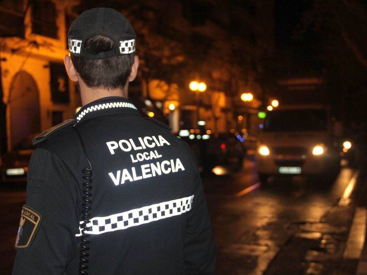 Foto: Un hombre de 36 año ses detenido por presunto delito de violencia de género. Foto: Policía Local de Valencia