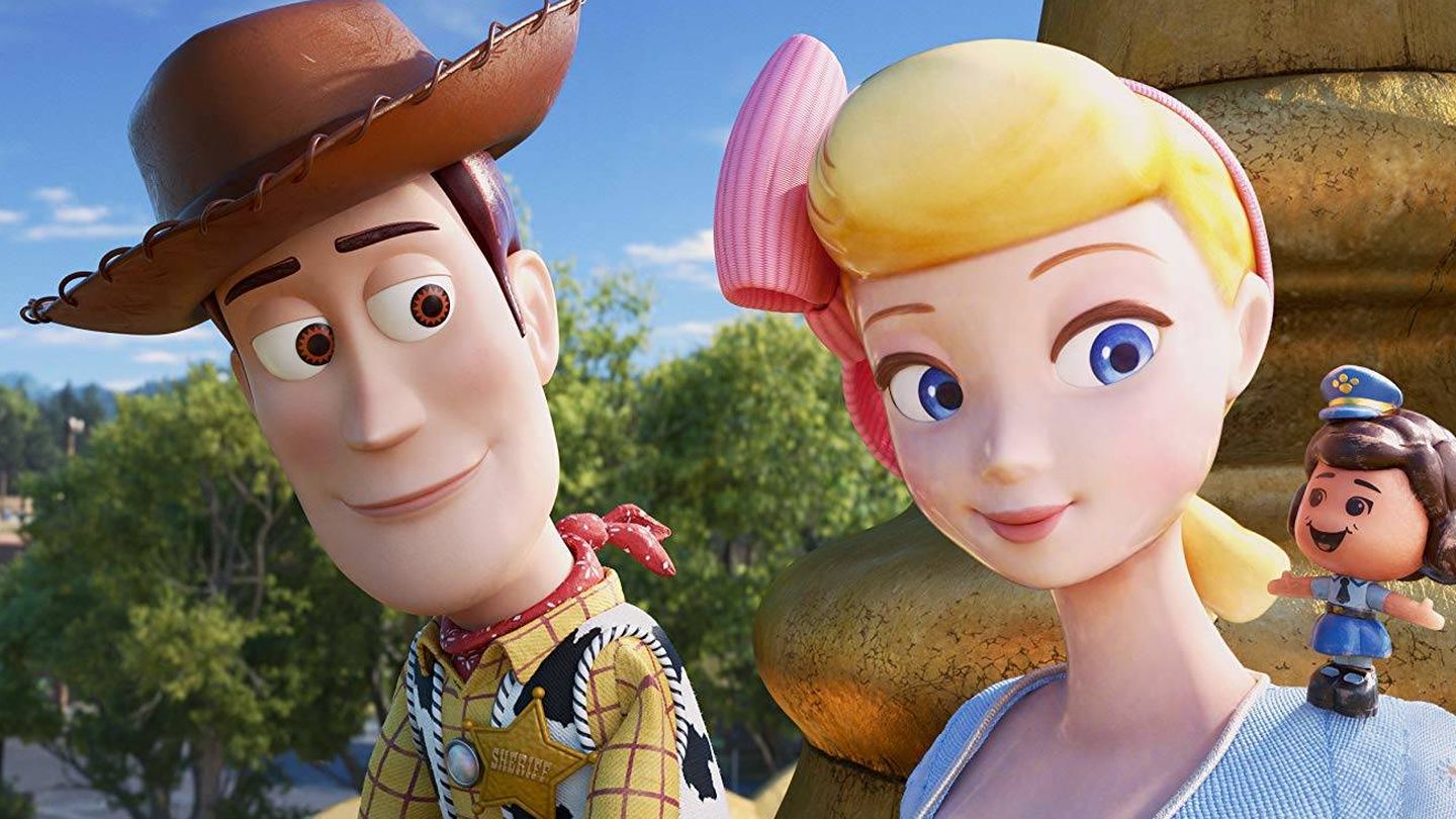 Woody y Bo Peep, en 'Toy Story 4'. (Disney)