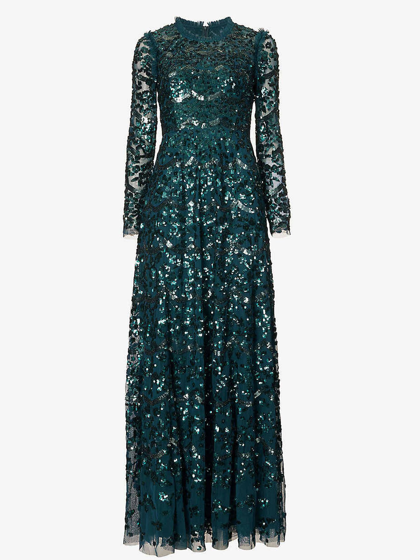 El vestido de Needle & Thread de Kate Middleton. 