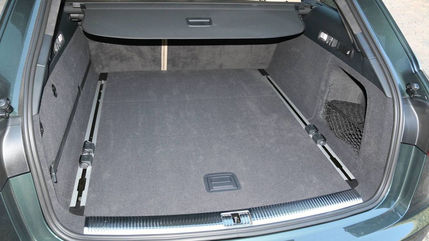 El amplio maletero del Audi A6 Allroad.