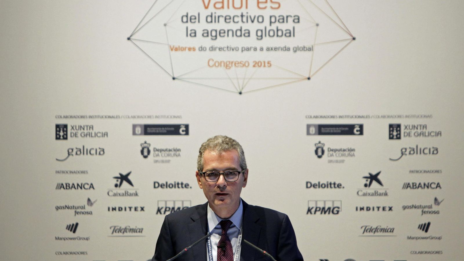 Foto: El presidente ejecutivo de Inditex, Pablo Isla, durante el congreso 'Talento en Crecimiento', el pasado mes de octubre. (EFE)