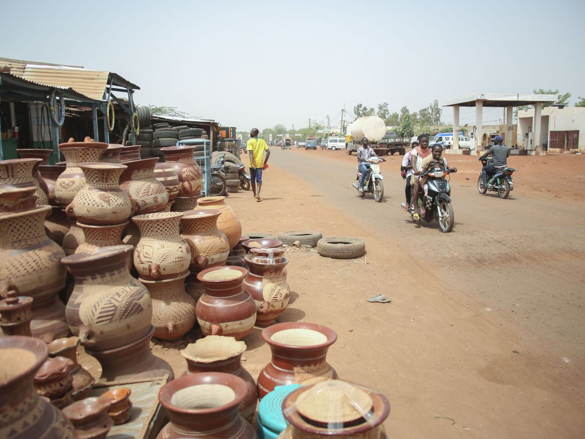 Foto: Campo de refugiados de Mopti, en Mali. (EFE/Idrissa Diakité)