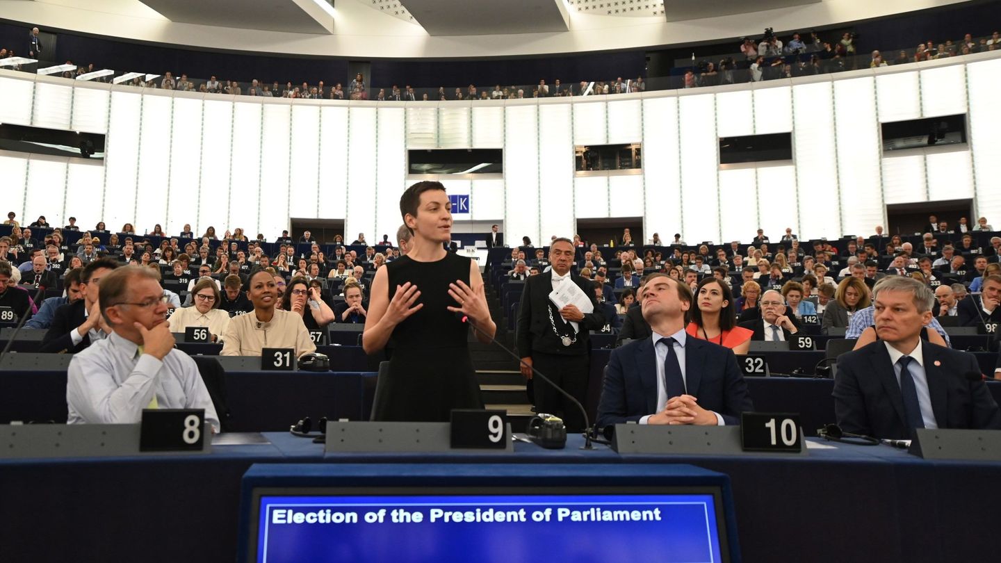 El Parlamento Europeo, durante un pleno. (Reuters)