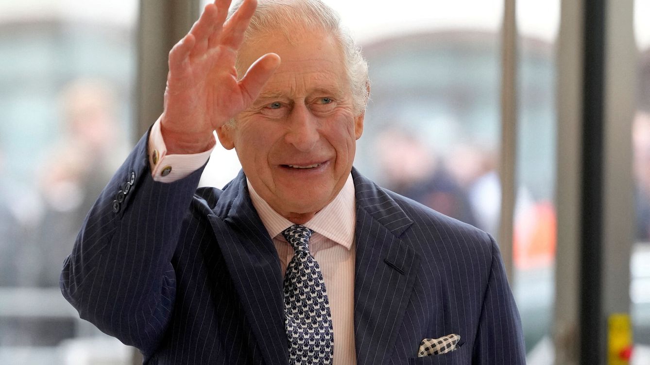 Foto: El rey Carlos en una imagen de este jueves en Londres. (Reuters/Kirsty Wigglesworth)