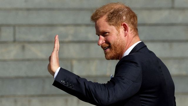 El príncipe Harry durante un evento en Mayo (Reuters)