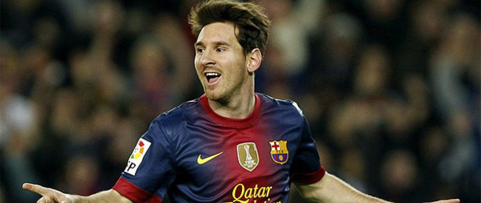Foto: Messi sentencia al Zaragoza con un doblete que le acerca al récord de ‘Torpedo’ Muller