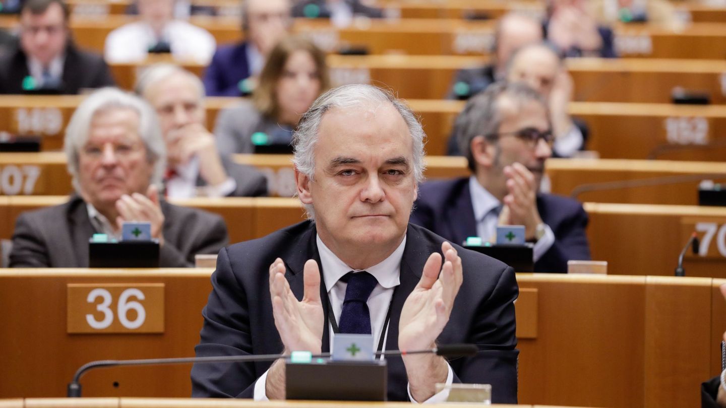 González Pons, en una sesión del Parlamento Europeo. (EFE)