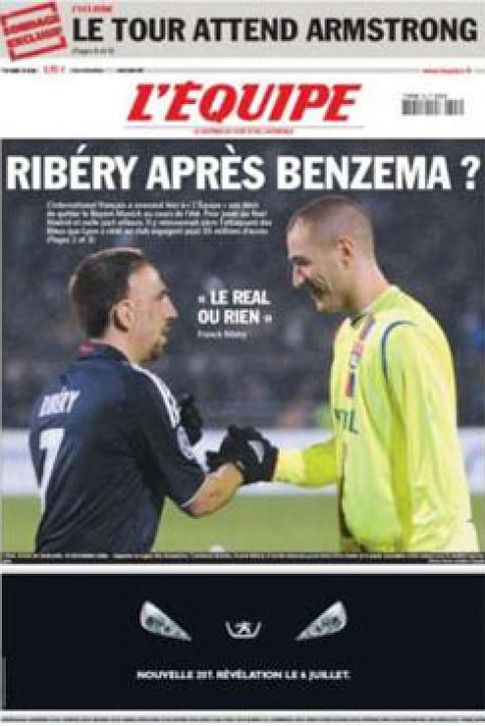 Foto: Ribéry: "Quiero irme; será el Real Madrid o nada"