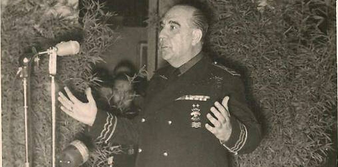 El teniente general Felipe Acedo Colunga.