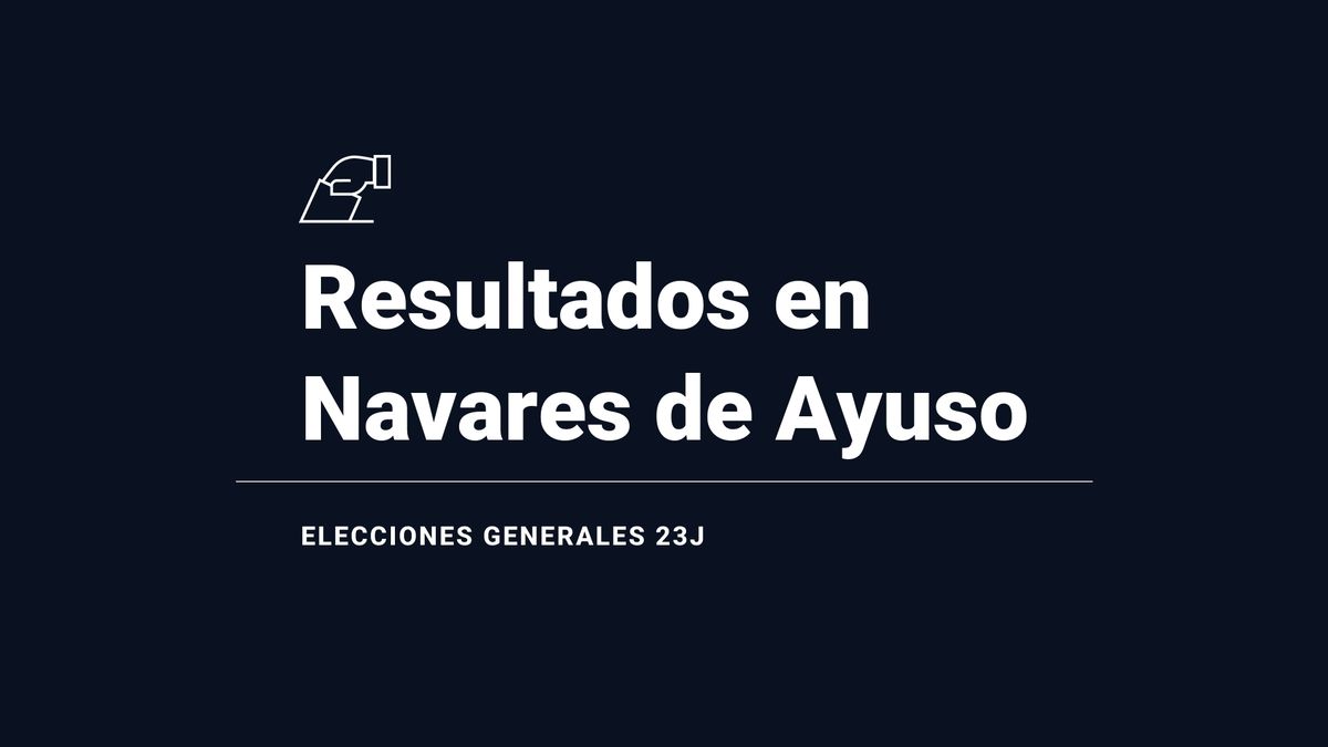 Resultados y última hora en Navares de Ayuso de las elecciones 2023: el PP es la fuerza con mayor número de votos
