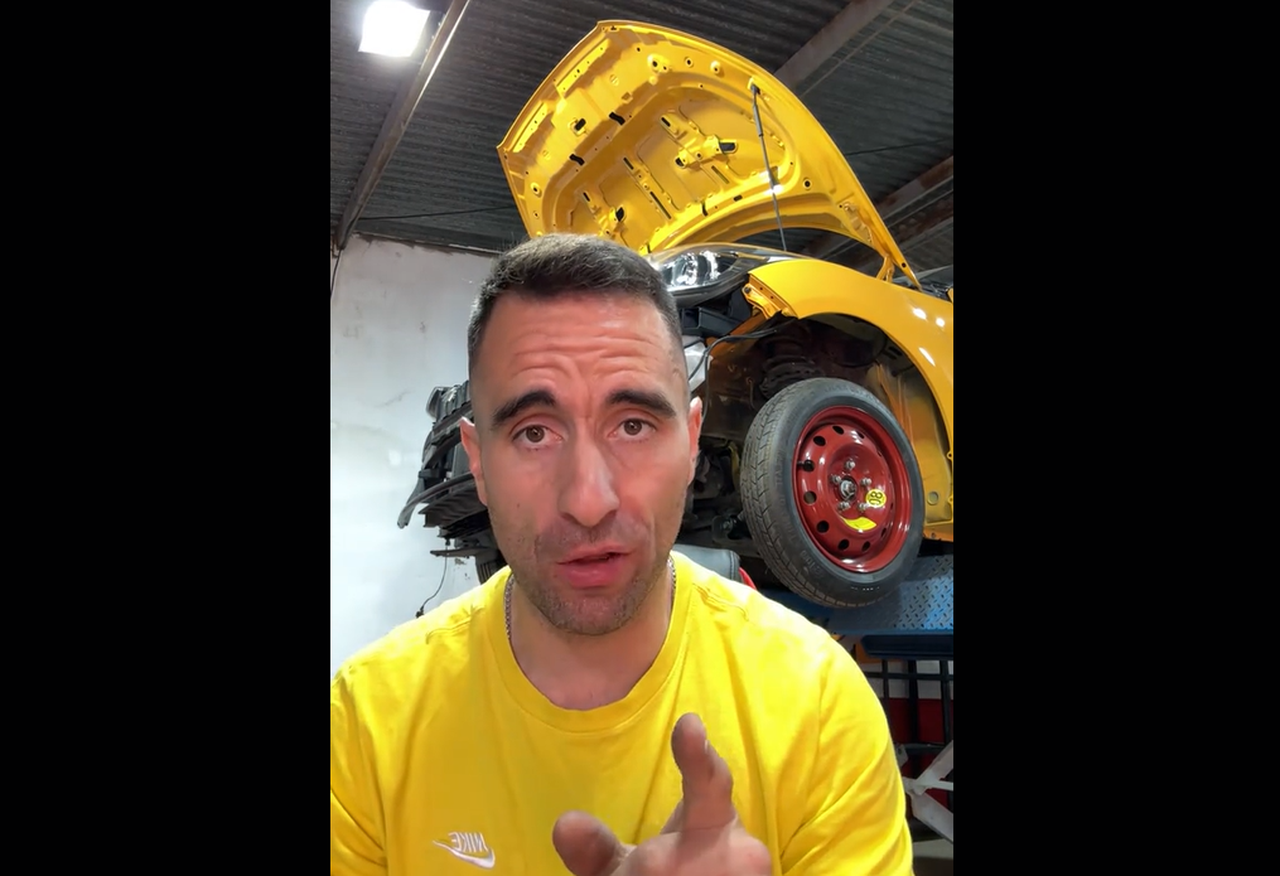 Modesto en su perfil de TikTok (@modestitoo)