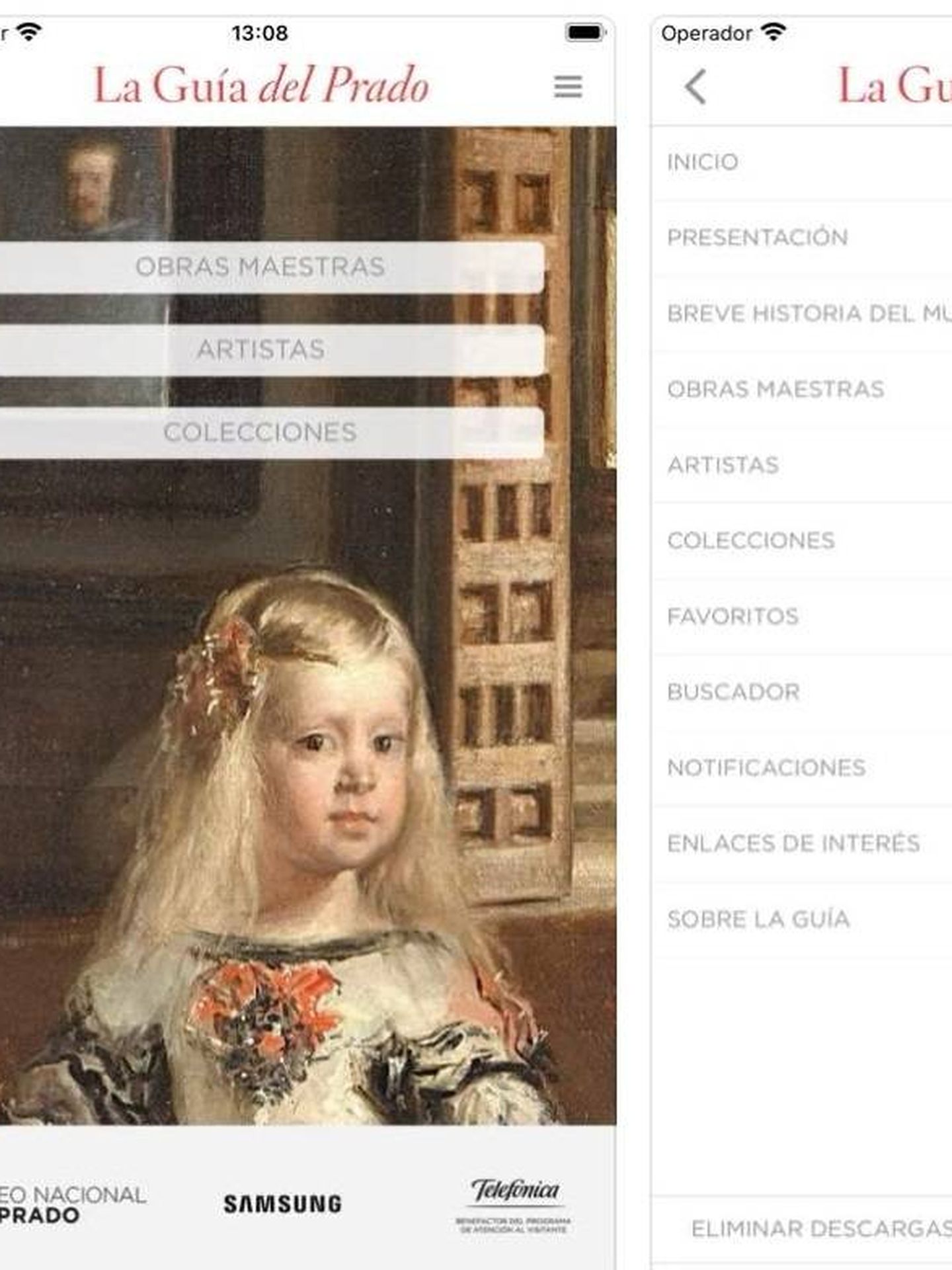 La 'app' del Museo del Prado. (EC)