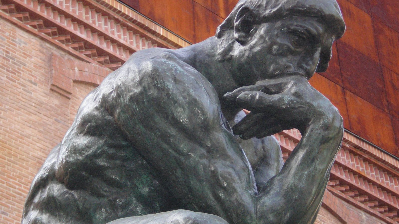 Foto: 'El pensador', de Rodin