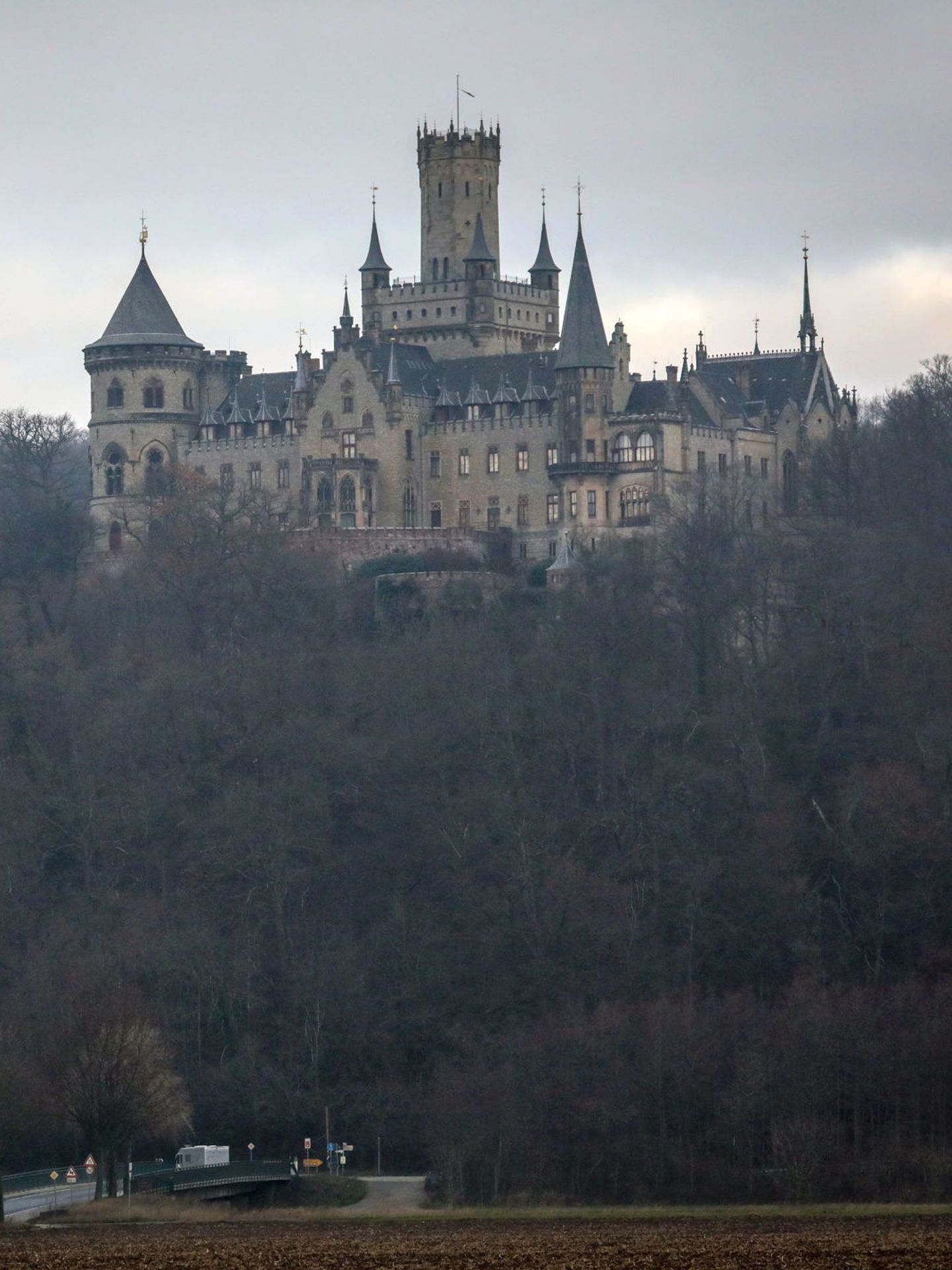 Vista del castillo de Marienburg. (EFE)