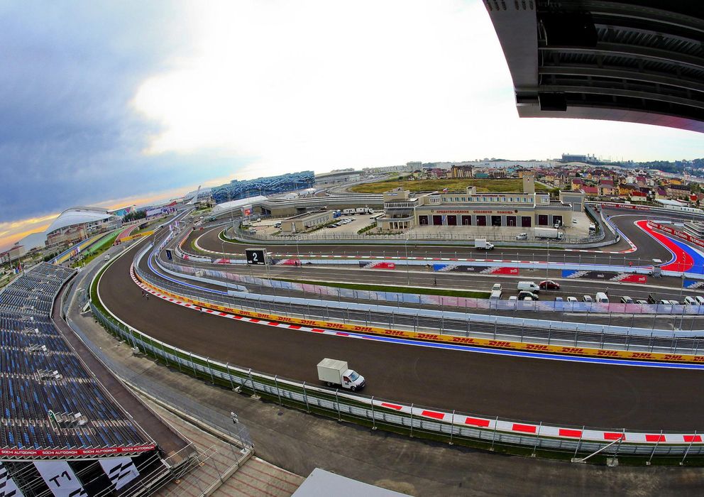 Foto: Vista panorámica del 'Sochi Autodrom'. 