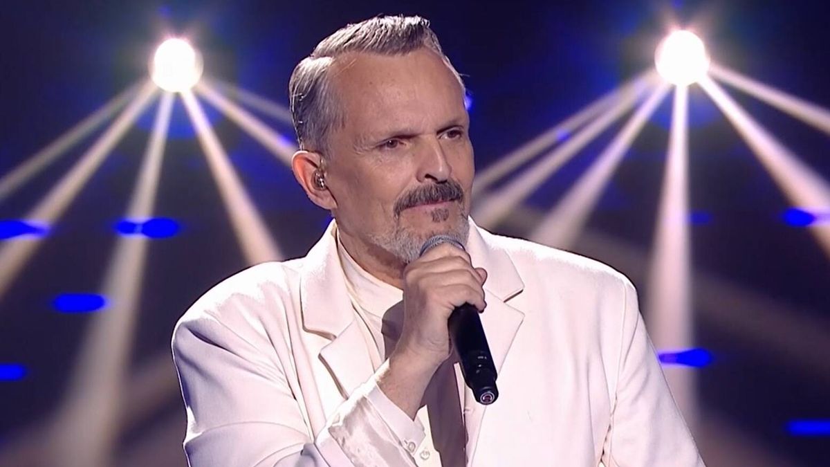 Miguel Bosé vuelve a cantar 8 años después: su emocionante actuación en 'Cover night'