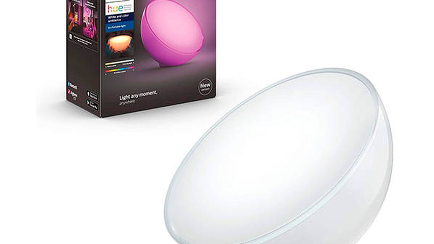 Lámpara inteligente de mesa Philips Hue Go 