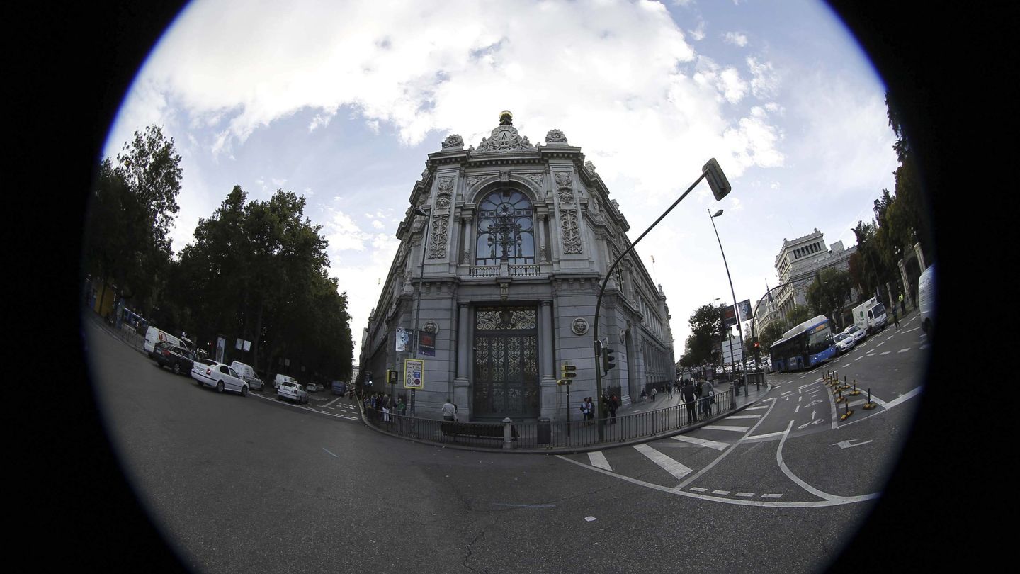 Sede del Banco de España, en la Plaza de Cibeles en Madrid. (EFE)