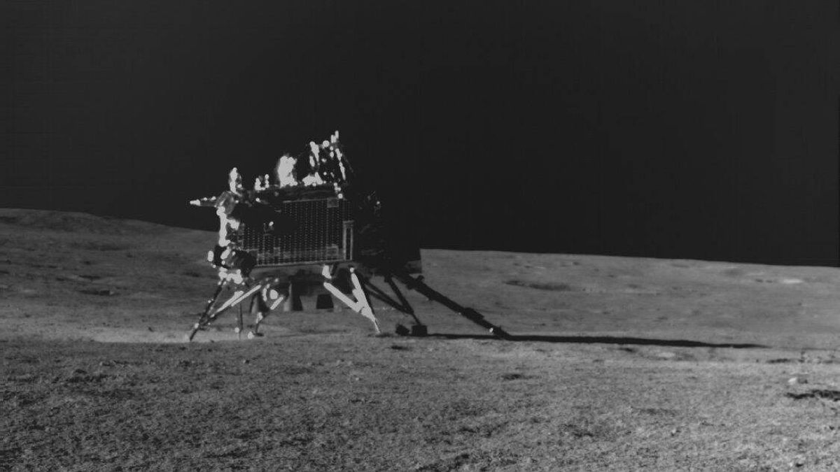 La sonda india detecta movimiento de origen desconocido bajo la superficie lunar