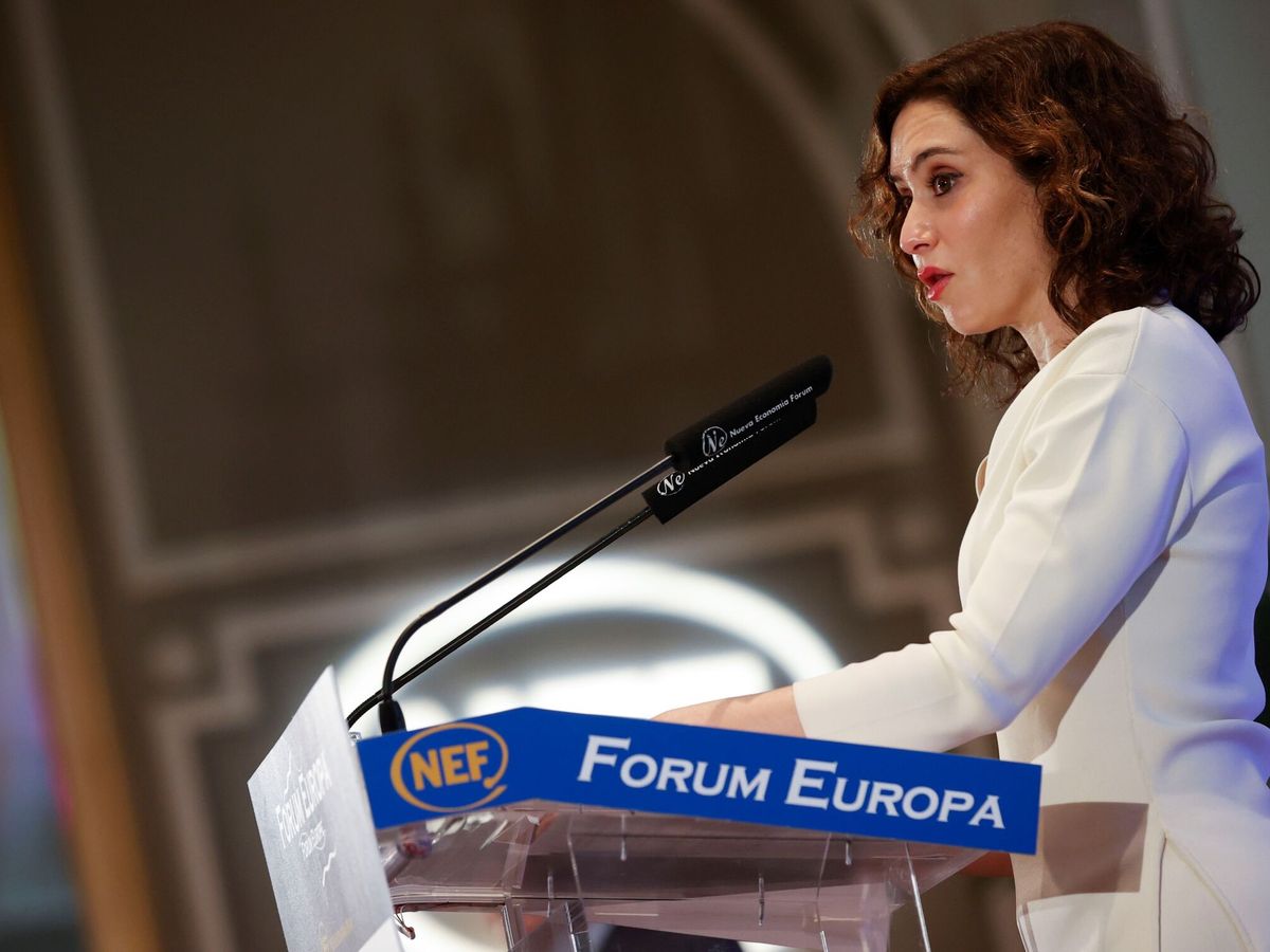 Foto: La presidenta de Madrid, Isabel Díaz Ayuso. (EFE/Javier Lizón)