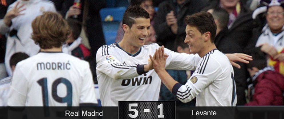 Foto: El Real Madrid aburre con los suplentes; divierte y golea con los buenos