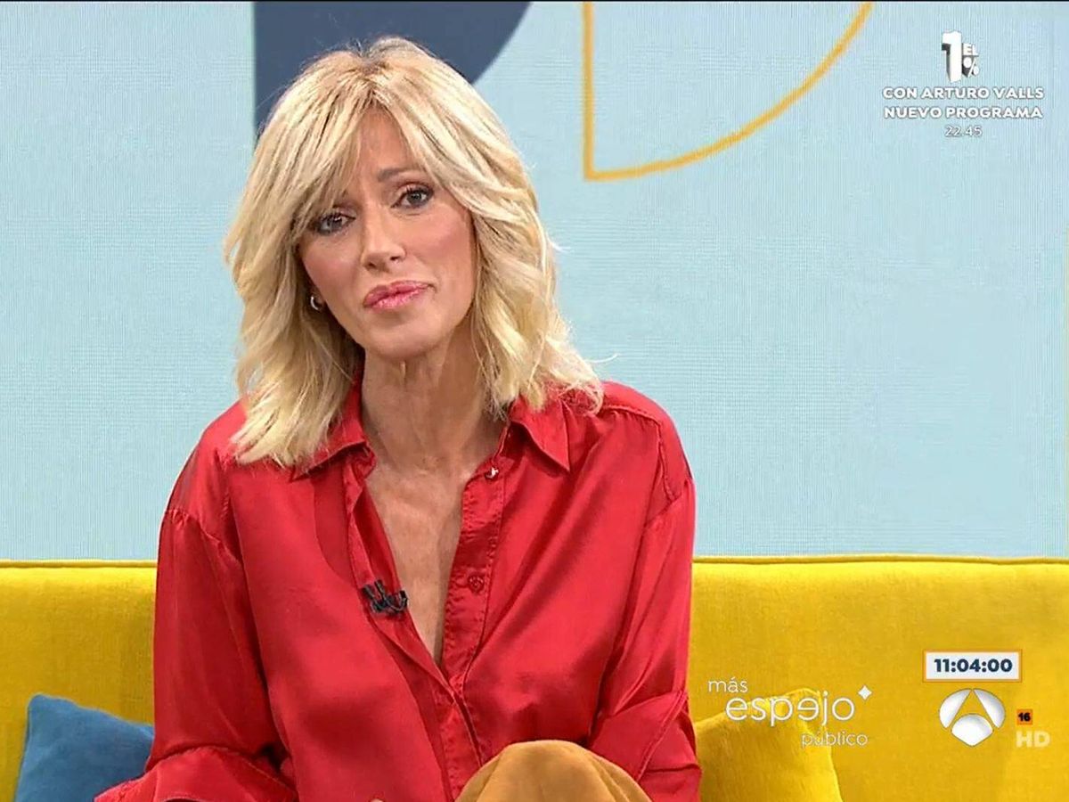 Foto: Imagen de la presentadora Susanna Griso, en un momento del programa 'Espejo público'. (Antena 3)
