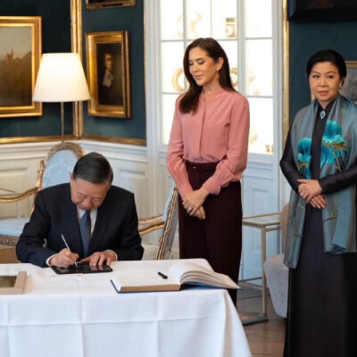 Foto de     La despedida al presidente de Vietnam y su esposa de Federico X y Mary de Dinamarca