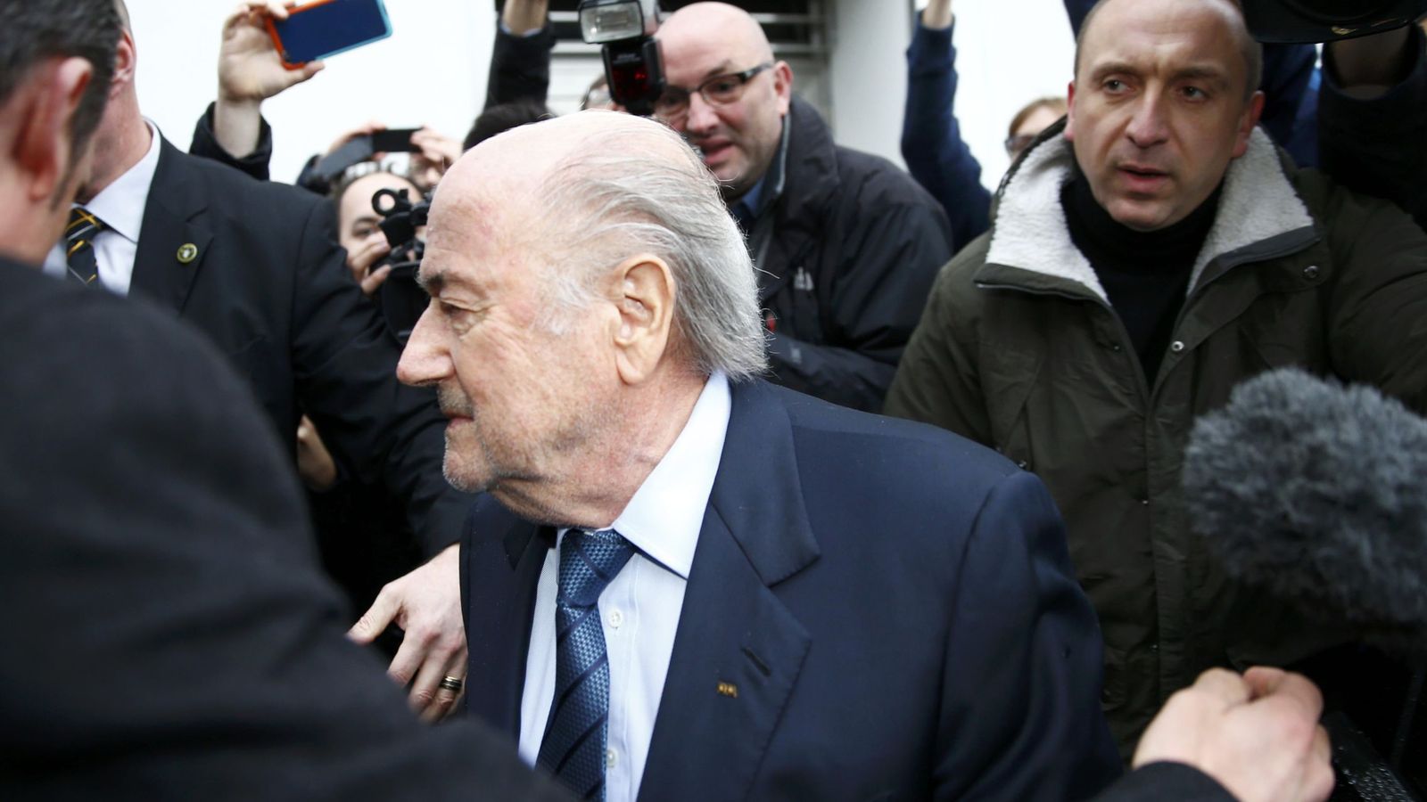 Foto: Joseph Blatter, días después de ser inhabilitado (Reuters)
