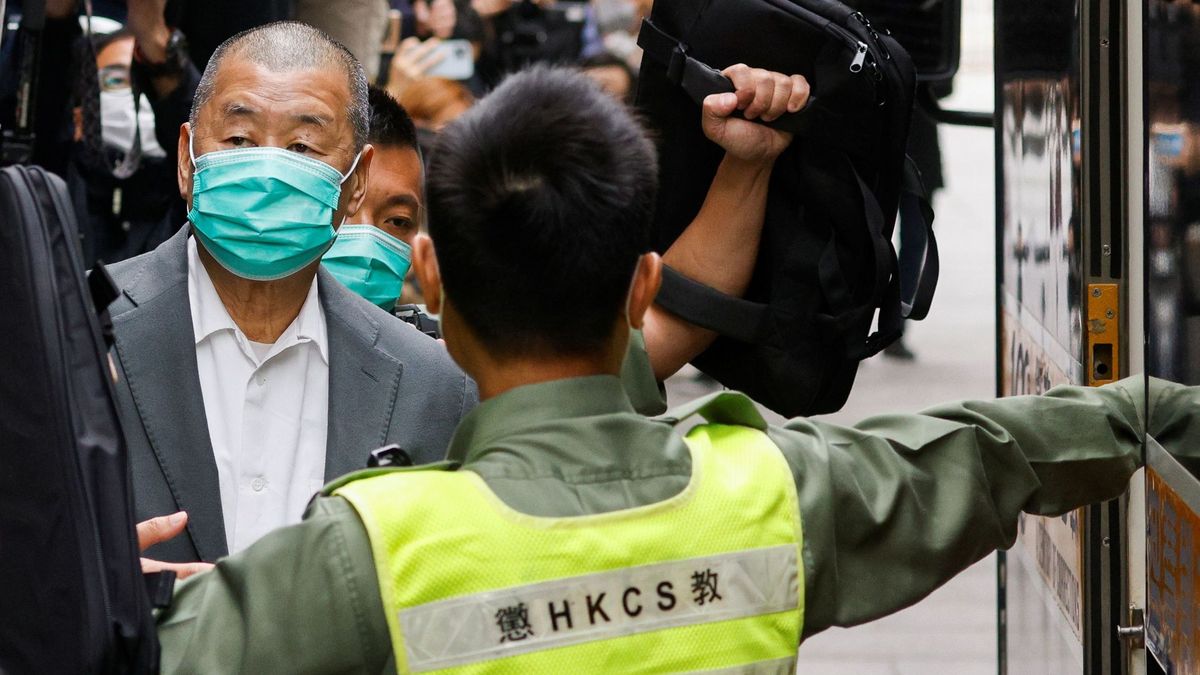 El magnate hongkonés Jimmy Lai, a prisión un año y 2 meses por las protestas de 2019