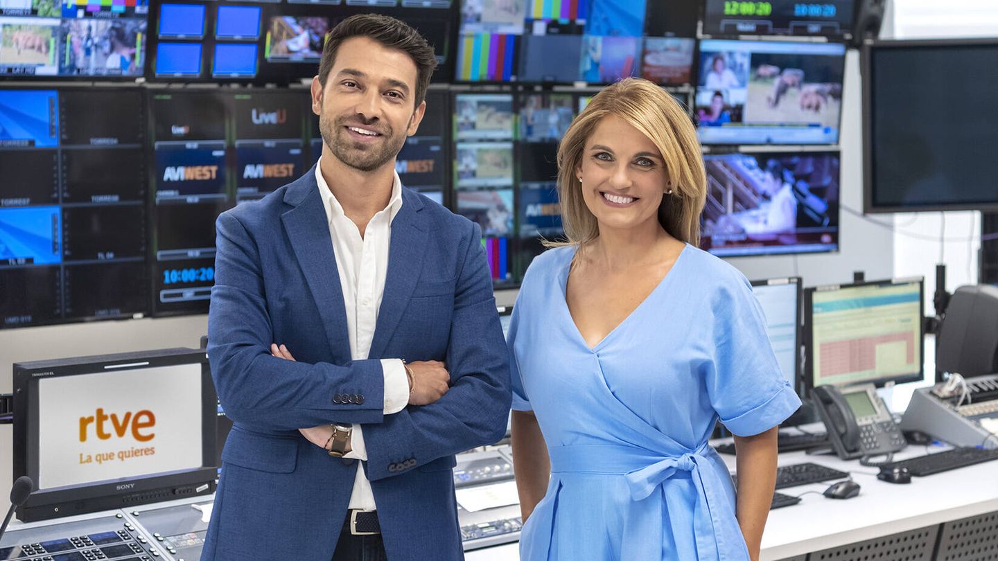 Marc Calderó y Lourdes Maldonado. (RTVE)