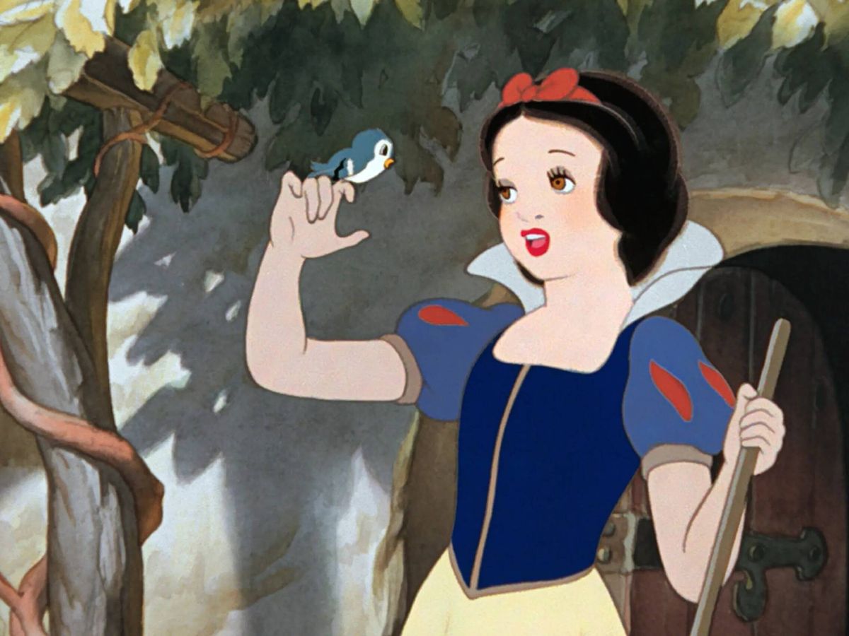 Foto: Fotograma de 'Blancanieves' y su 'Whistle While You Work'. (Disney)