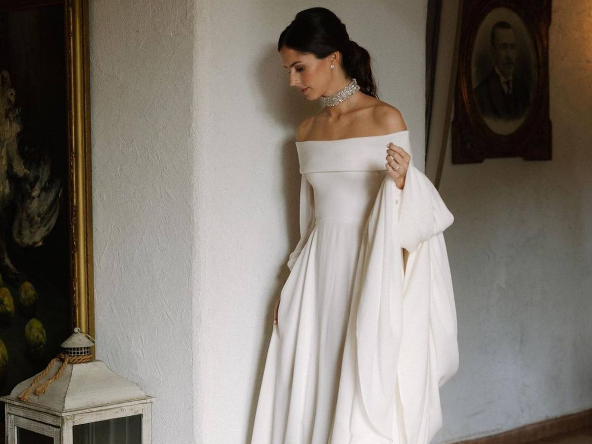 Foto: Uno de los vestidos de novia de Cristina. (Robert Marcillas)