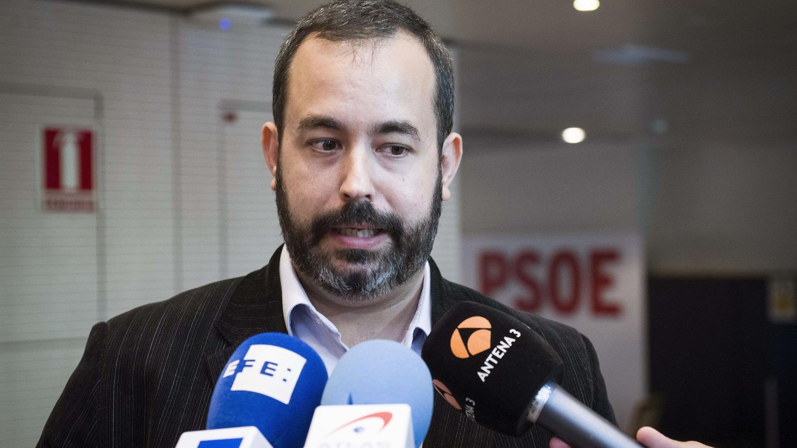 Foto: Sergio Cebolla, precandidato a las primarias del PSOE. (EFE)