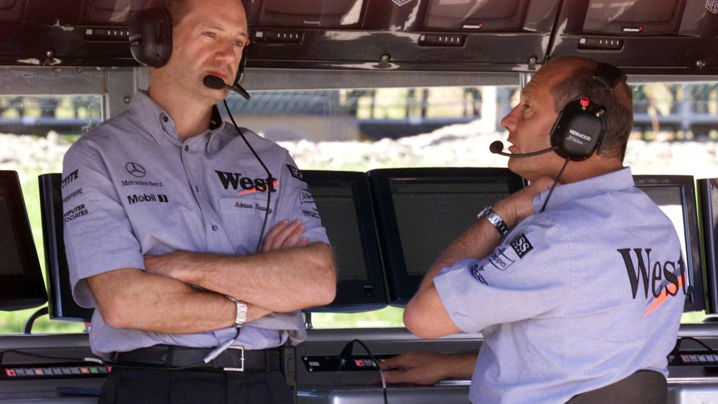 Newey intentó marcharse de McLaren, pero Dennis le disuadió con una oferta más allá de la F1. (Fórmula 1)