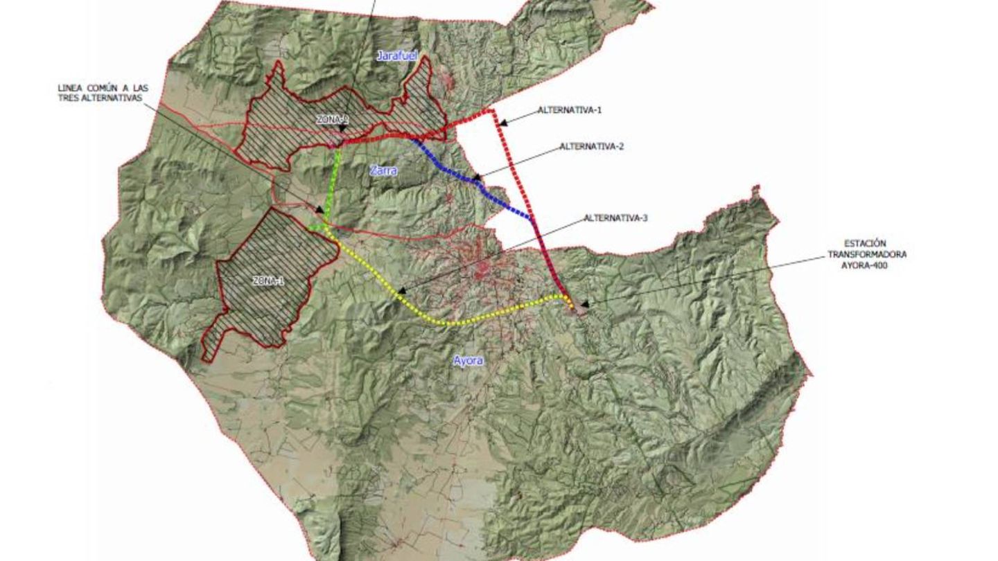Planificación conjunta de los municipios de Jarafuel, Zarra y Ayora para albergar plantas de renovables
