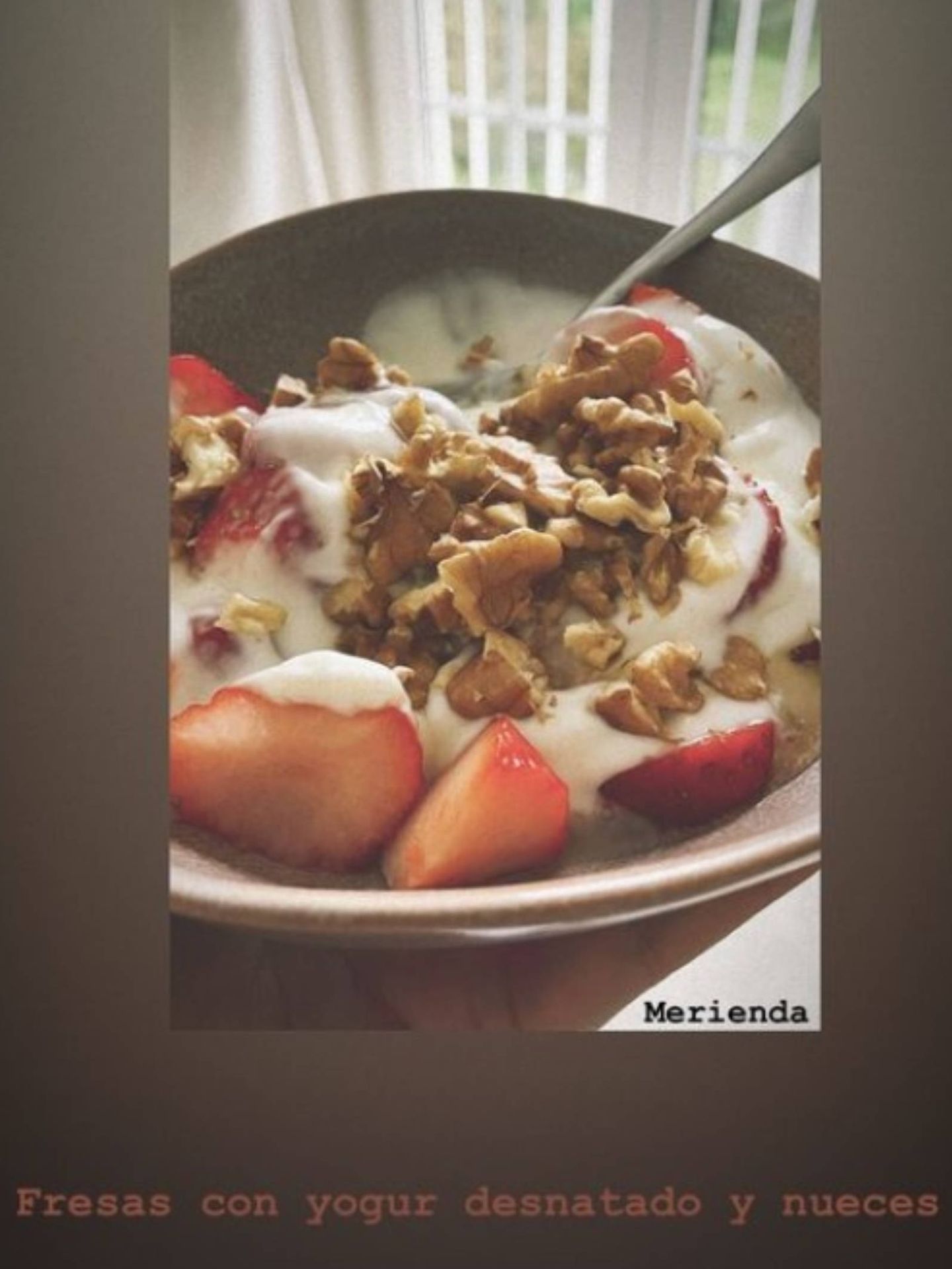 Vicky Martín Berrocal comparte sus tips de alimentación. (Instagram @vickymartinberrocal)