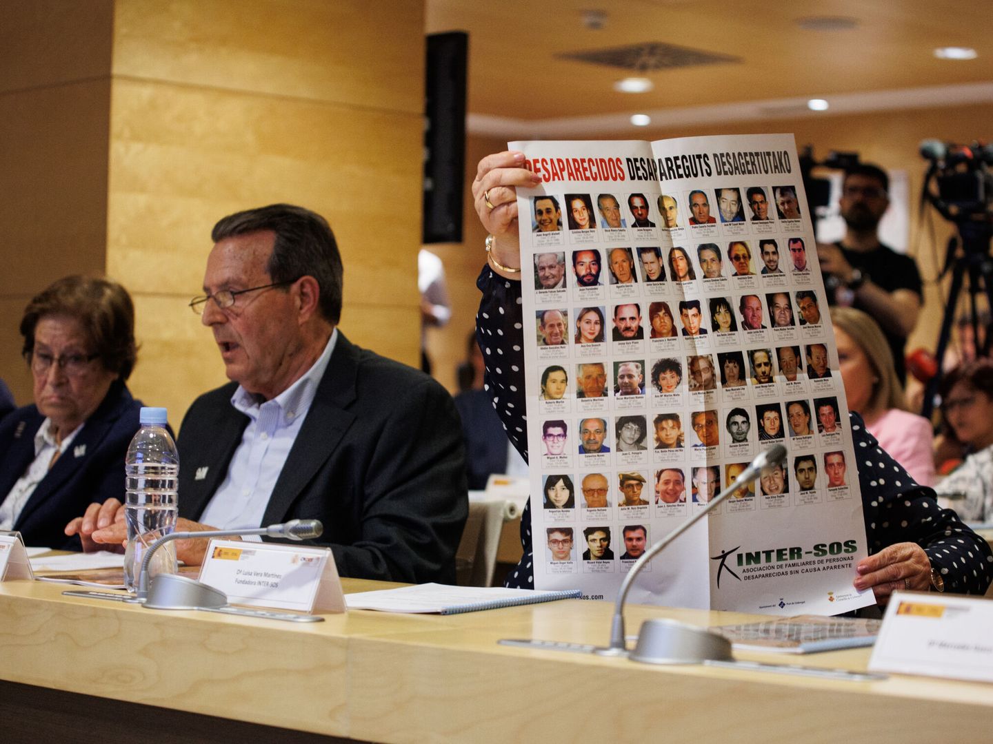 Encuentro con familiares de personas desaparecidas en el Centro Nacional de Desaparecidos. Europa Press (Alejandro Martínez Vélez)