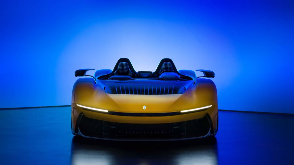 Este es tu coche si buscas un eléctrico muy rápido y te gusta que te miren: Pininfarina B95