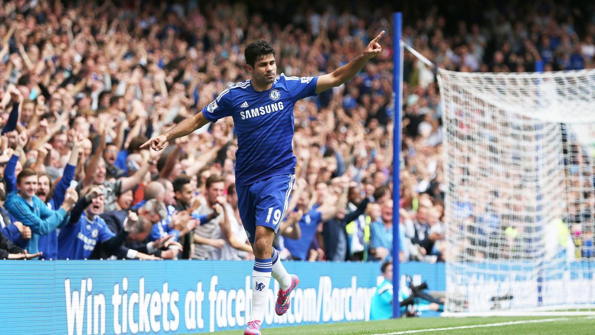 Diego Costa sigue reinando en un Chelsea que tiene bien agarrado el cetro de mando