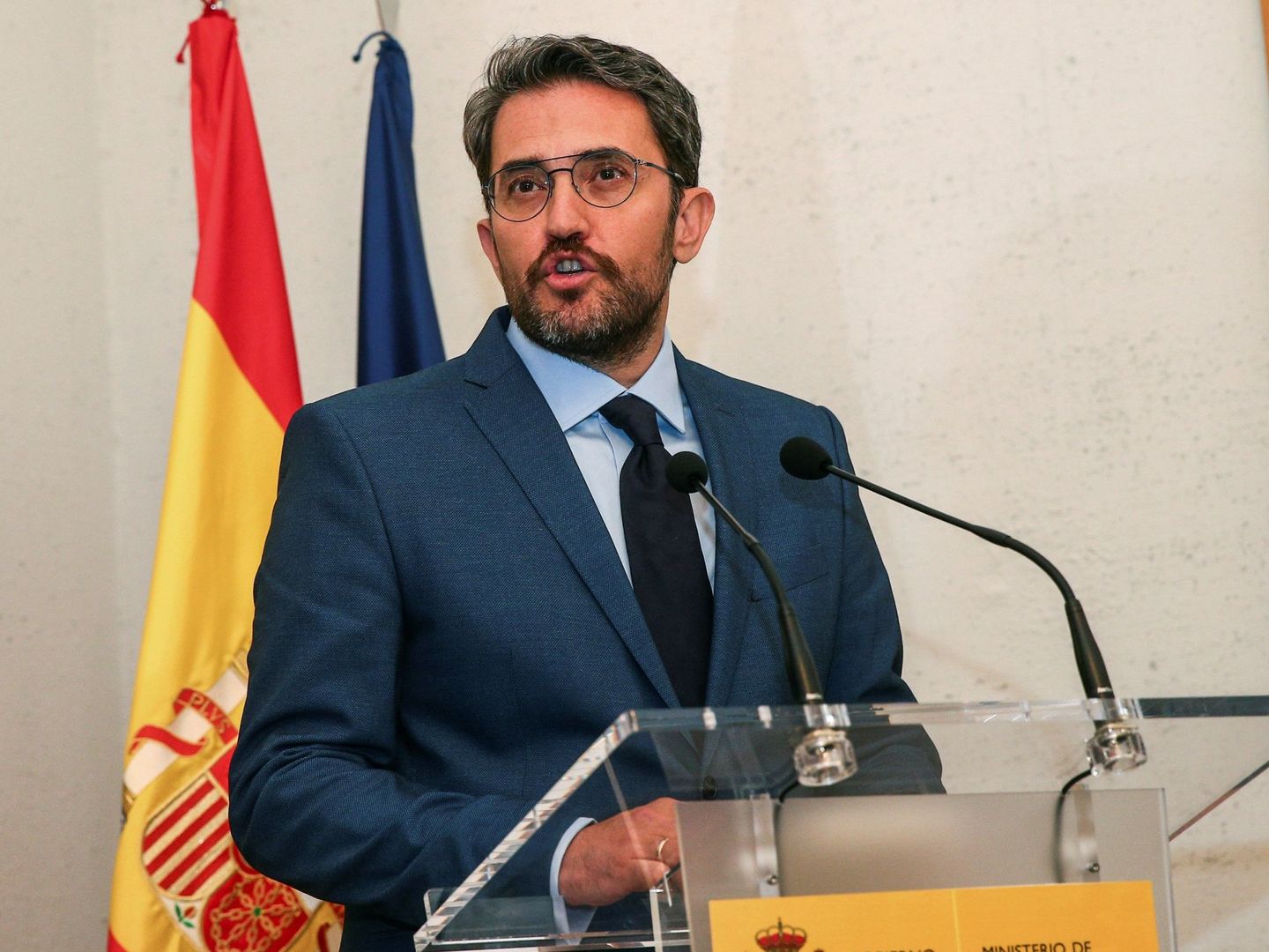 El ministro de Cultura y Deporte, Màxim Huerta. (EFE - Rodrigo Jimenez)