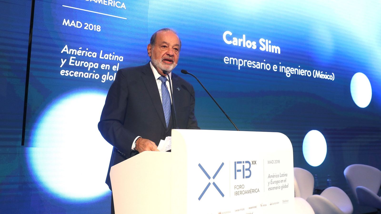 Foto: Carlos Slim es el principal accionista de FCC.