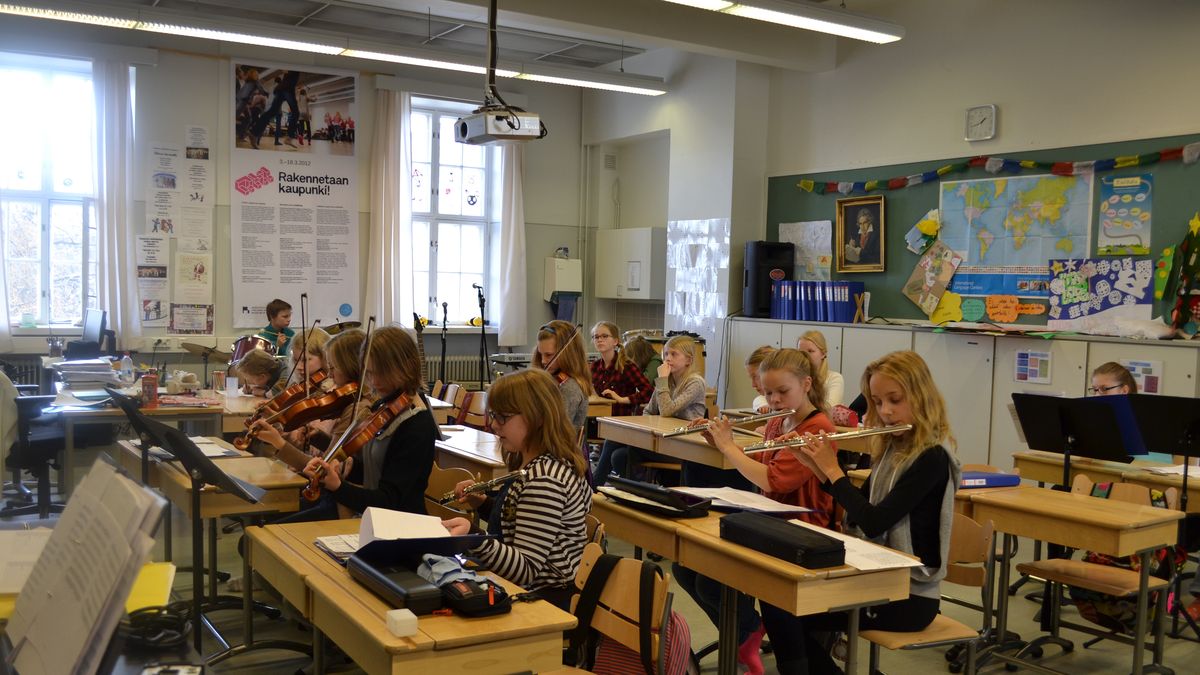 Retrato del éxito: una jornada cualquiera en un colegio público de Finlandia