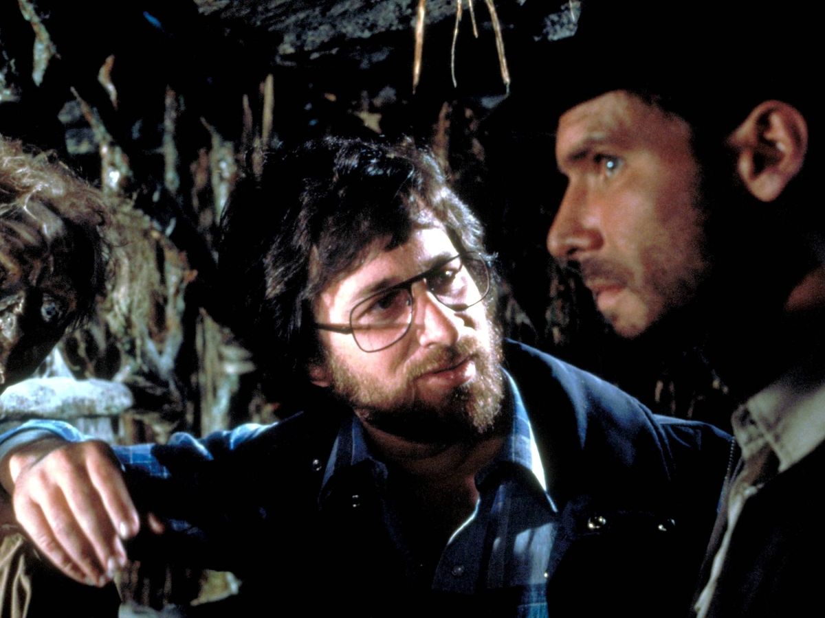 Foto: Harrison Ford y Steven Spielberg. (CP)