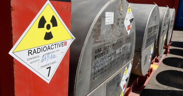Foto: Contenedores con uranio. (Reuters)