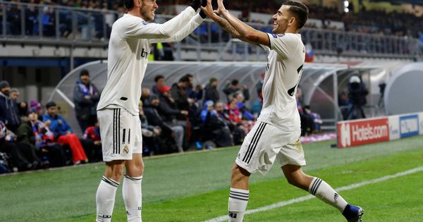 Foto: Jugadores del Real Madrid celebran un gol. (Reuters) 