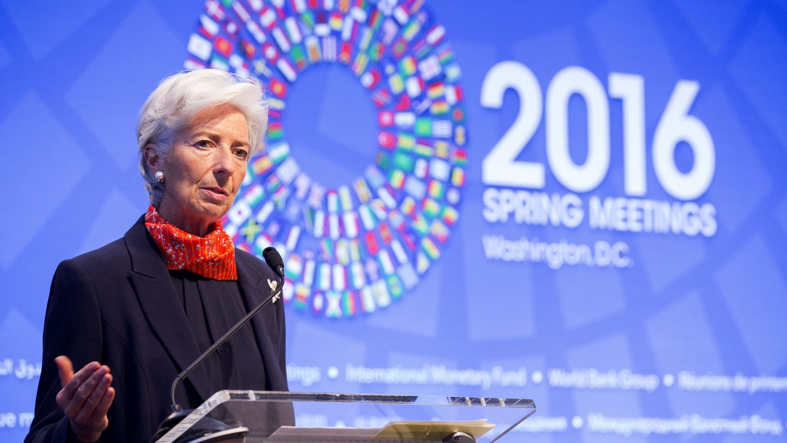 Foto: La directora general del Fondo Monetario Internacional (FMI), Christine Lagarde. (EFE)